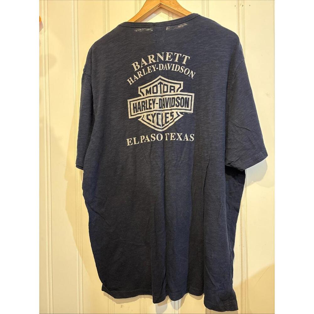 Lot of 6 Harley Davidson Mens 3XL Short Sleeve Graphic T-Shirts Soft Lightweight - Picture 4 of 9